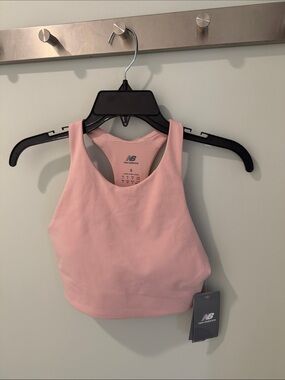 New Balance Pink Racerback Sports Bra